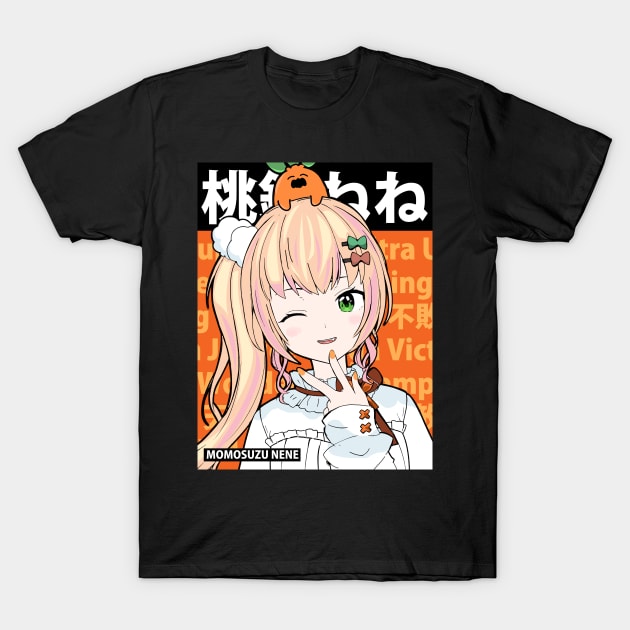 Momosuzu Nene Side Ponytail T-Shirt by UDTee92